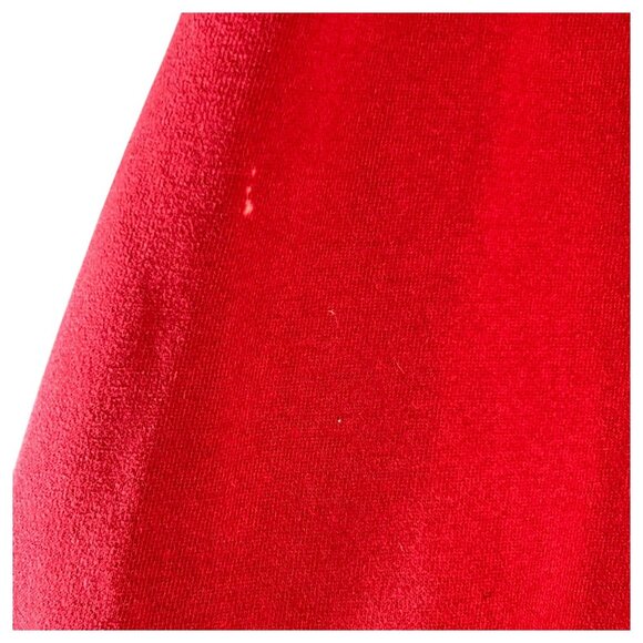 Tommy Hilfiger Red Hoodie sweatshirt Jacket Large full Zip spell Out men vTG Y2K - Picture 7 of 9